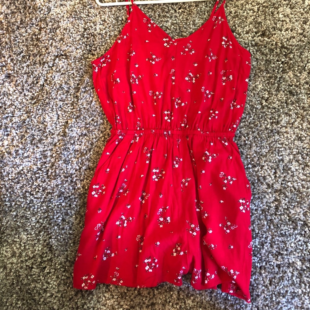 Red H&M romper